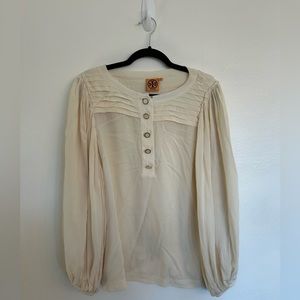 Tory Burch 100% Silk Blouse